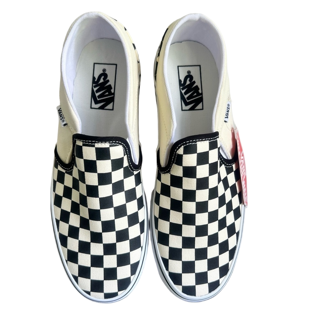 Vans NEW Women's Classic Checkerboard Slip On Shoe Size 9.5 #154
